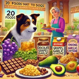 20 aliments mortels pour les chiens