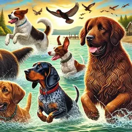 5 Races de Chiens aux Pattes Palmées